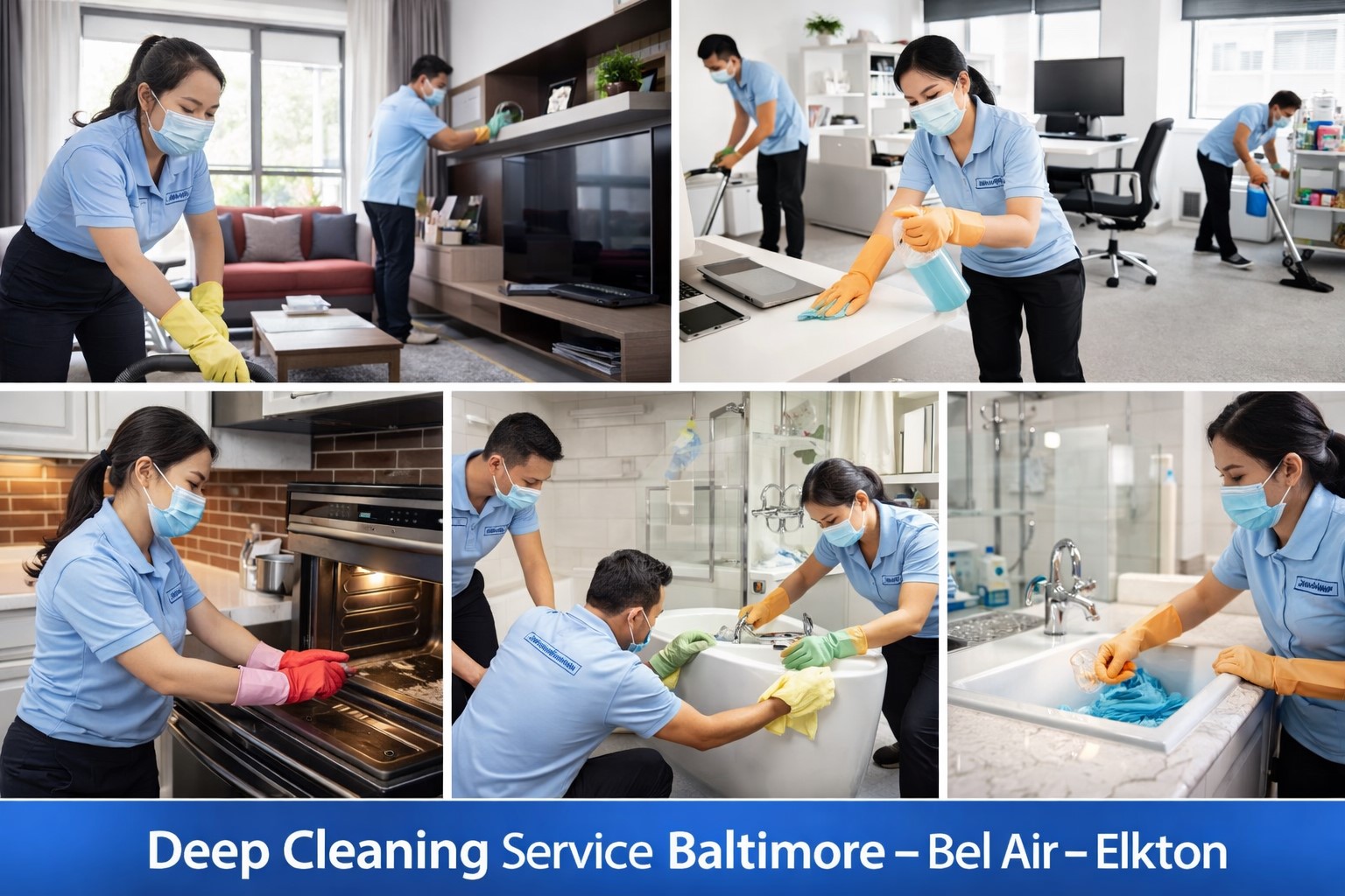 Deep Cleaning Services in Baltimore, Bel Air & Elkton